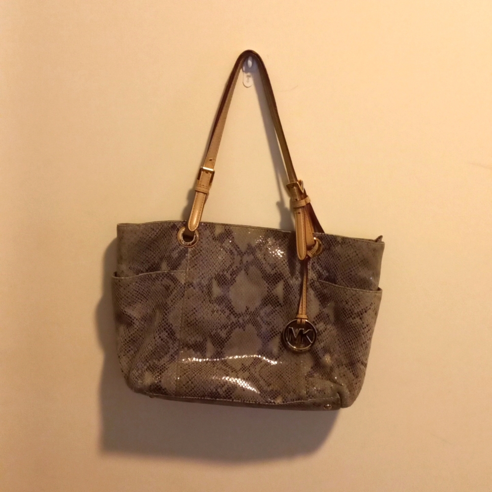 Michael Kors Snakeskin Handbag